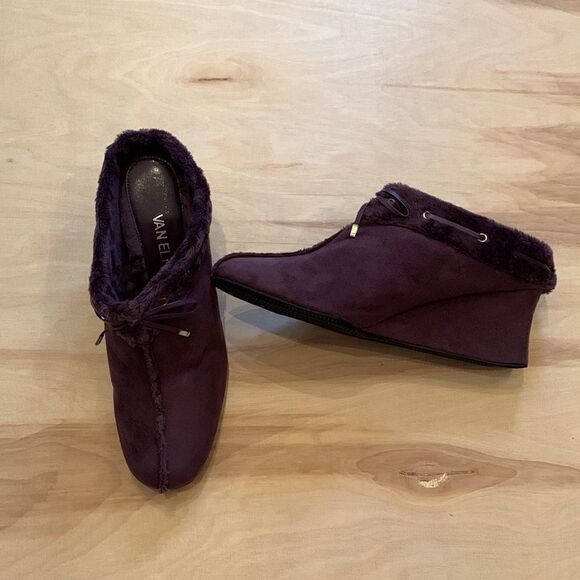Vaneli Purple Slip-On Shoes - Picture 1 of 8